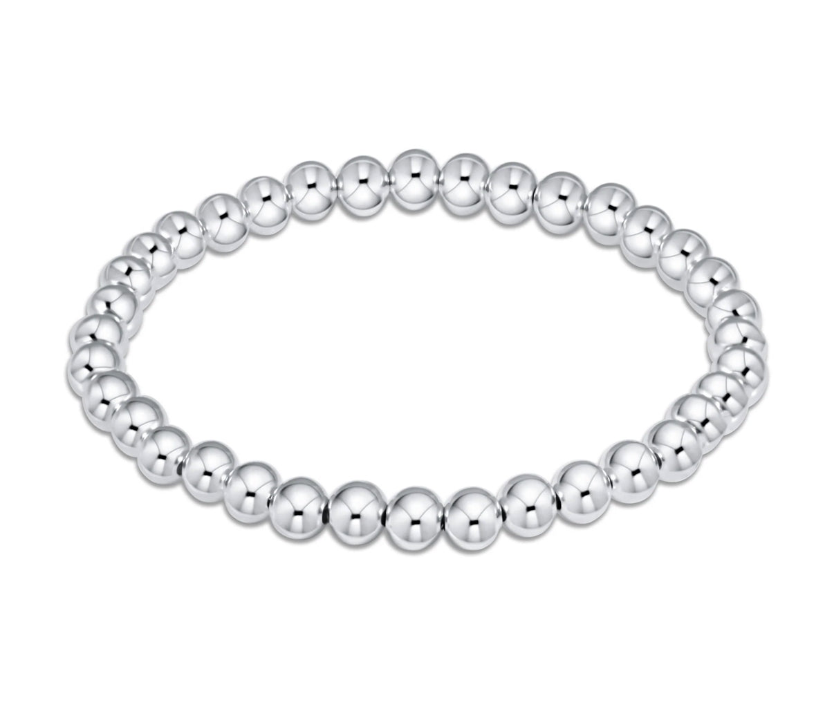 Extends Classic 5mm Bead Bracelet- Sterling
