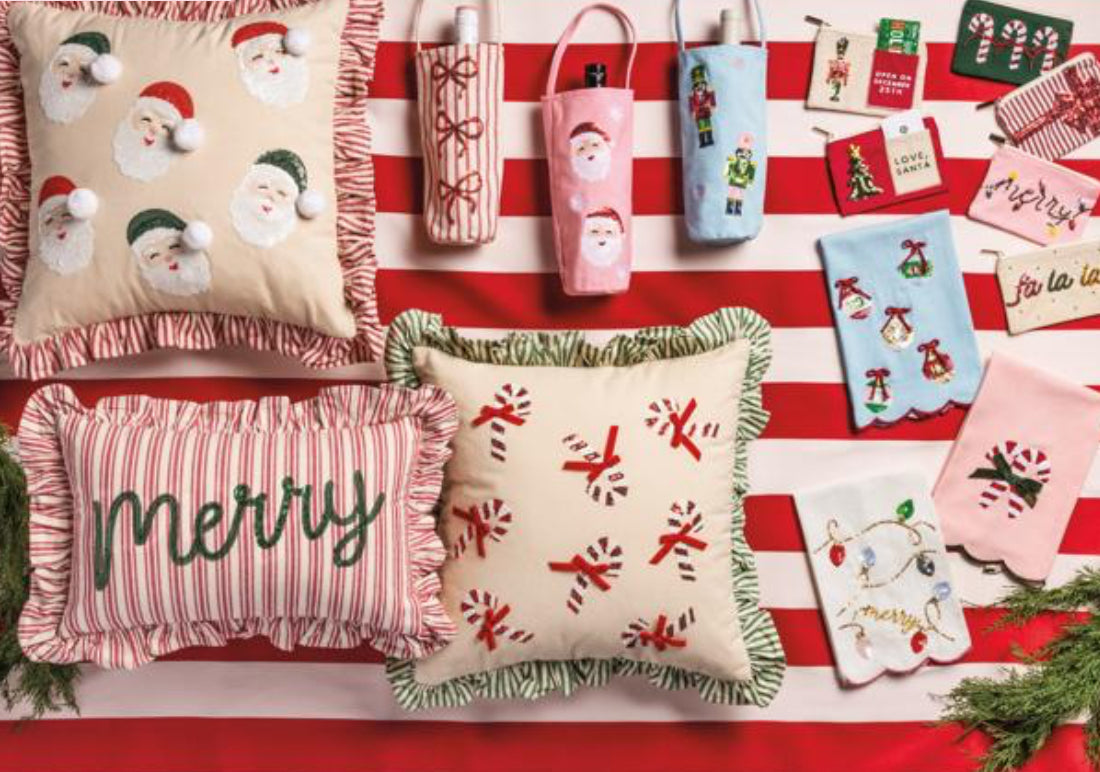 Sequin Christmas Pillow