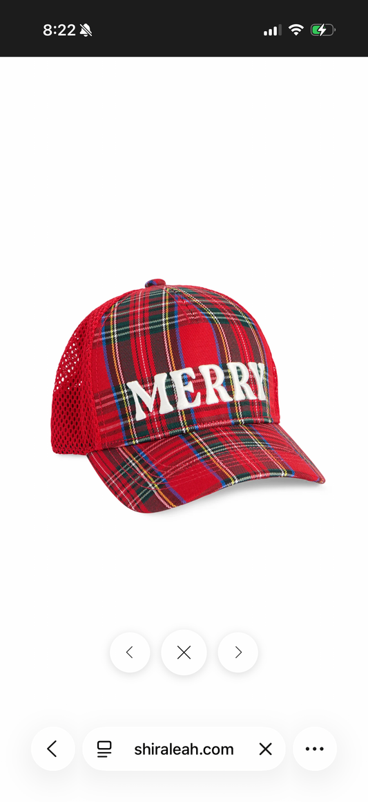 Merry Trucker Hat