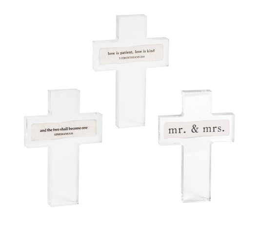 Sentiment Acrylic Cross