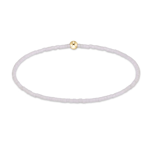 gameday hope classic bracelet - white
