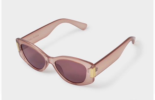 Rimini Sunglasses- Pink Transparent