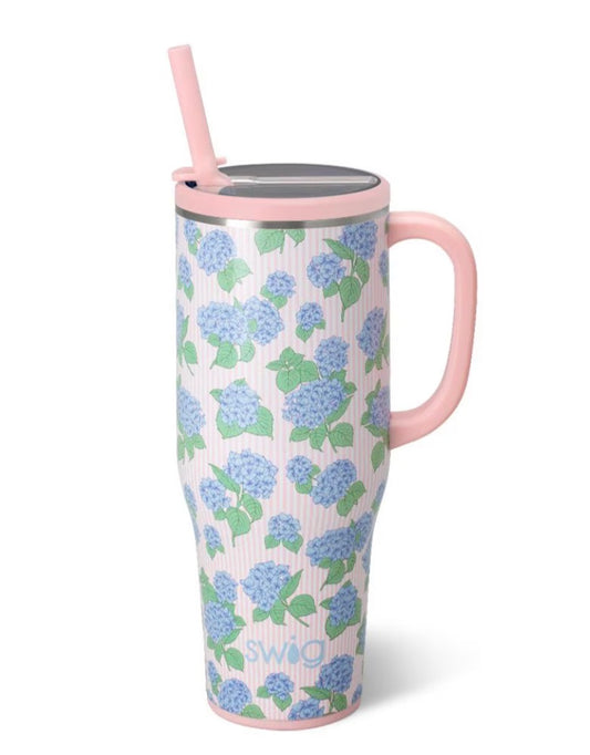 Hydrangeas Mega Mug 40oz