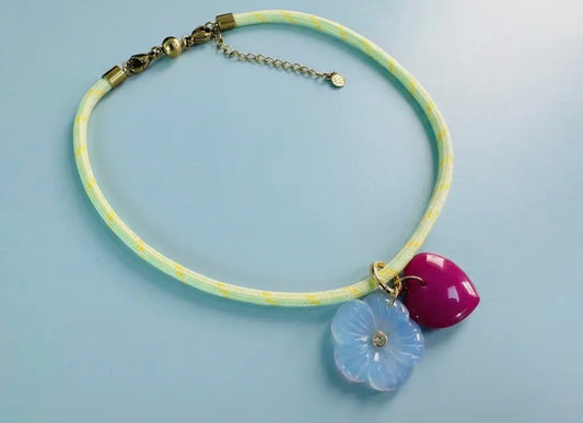 Blakely Yellow Cord Necklace