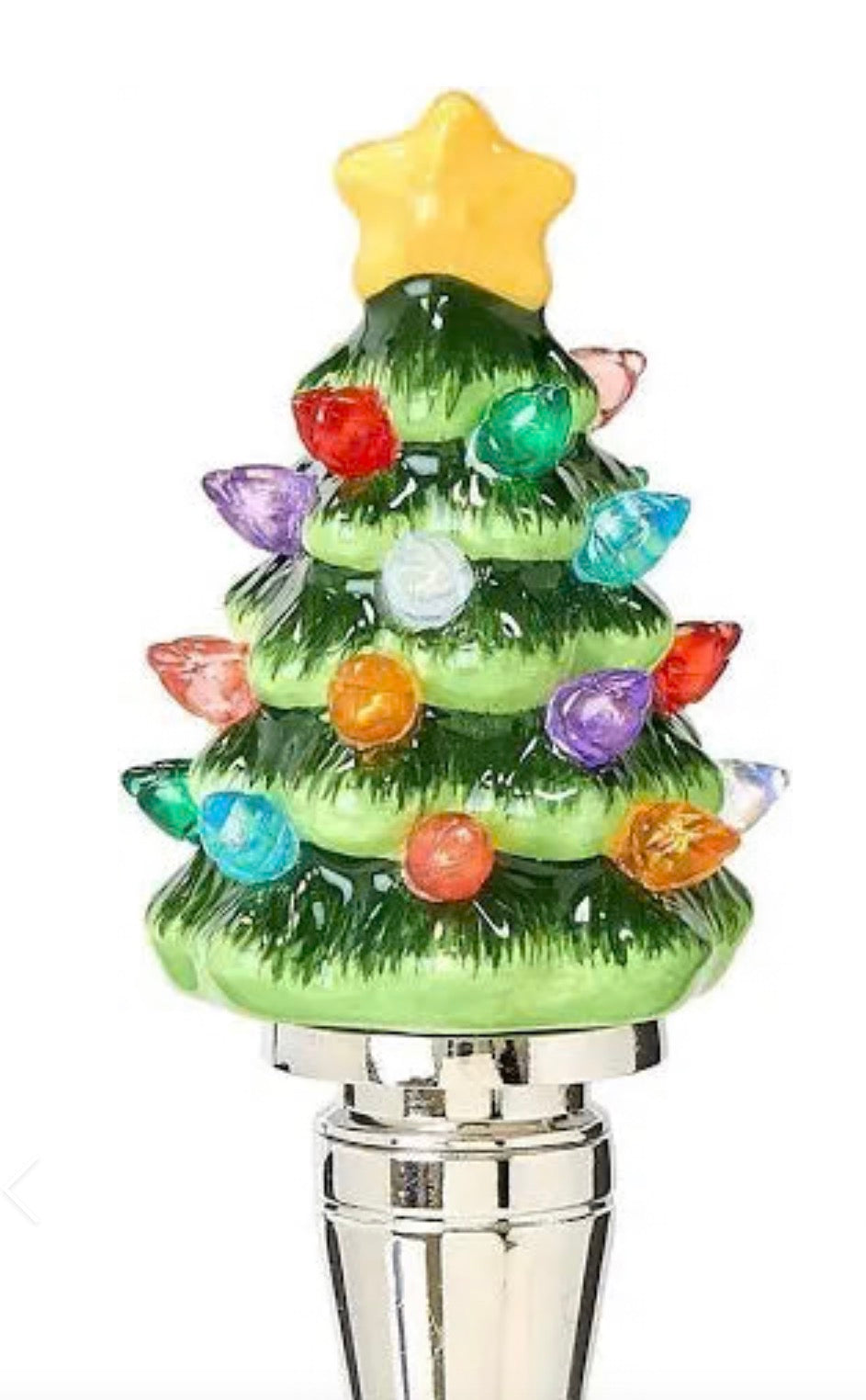 Light-Up Tree Bottle Stopper