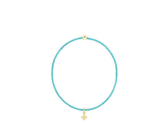 Hope Classic Bracelet - Turquoise Signature Cross