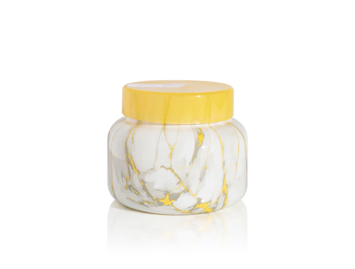 Pineapple Flower Modern Marble Signature Candle