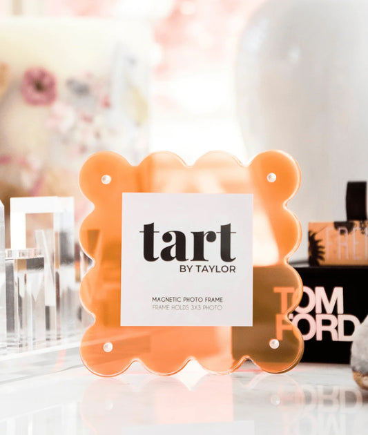 Mini Neon Orange Acrylic Picture Frame