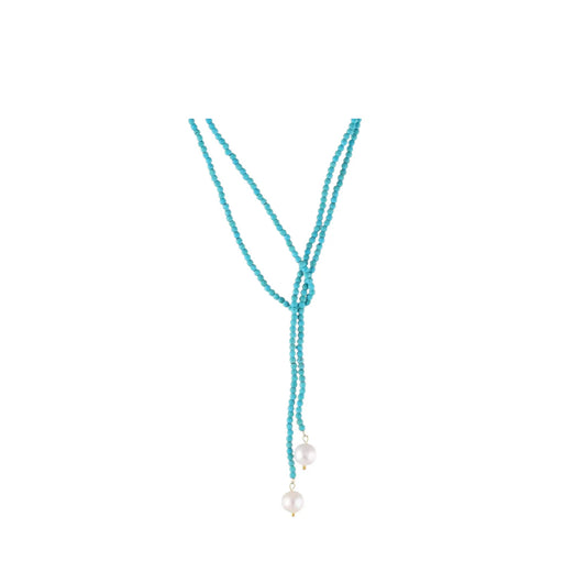 Turquoise Wrap Necklace