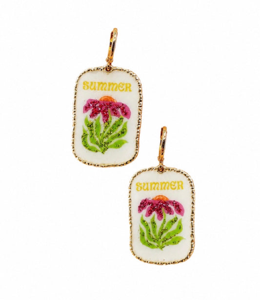 Mahjong Earring