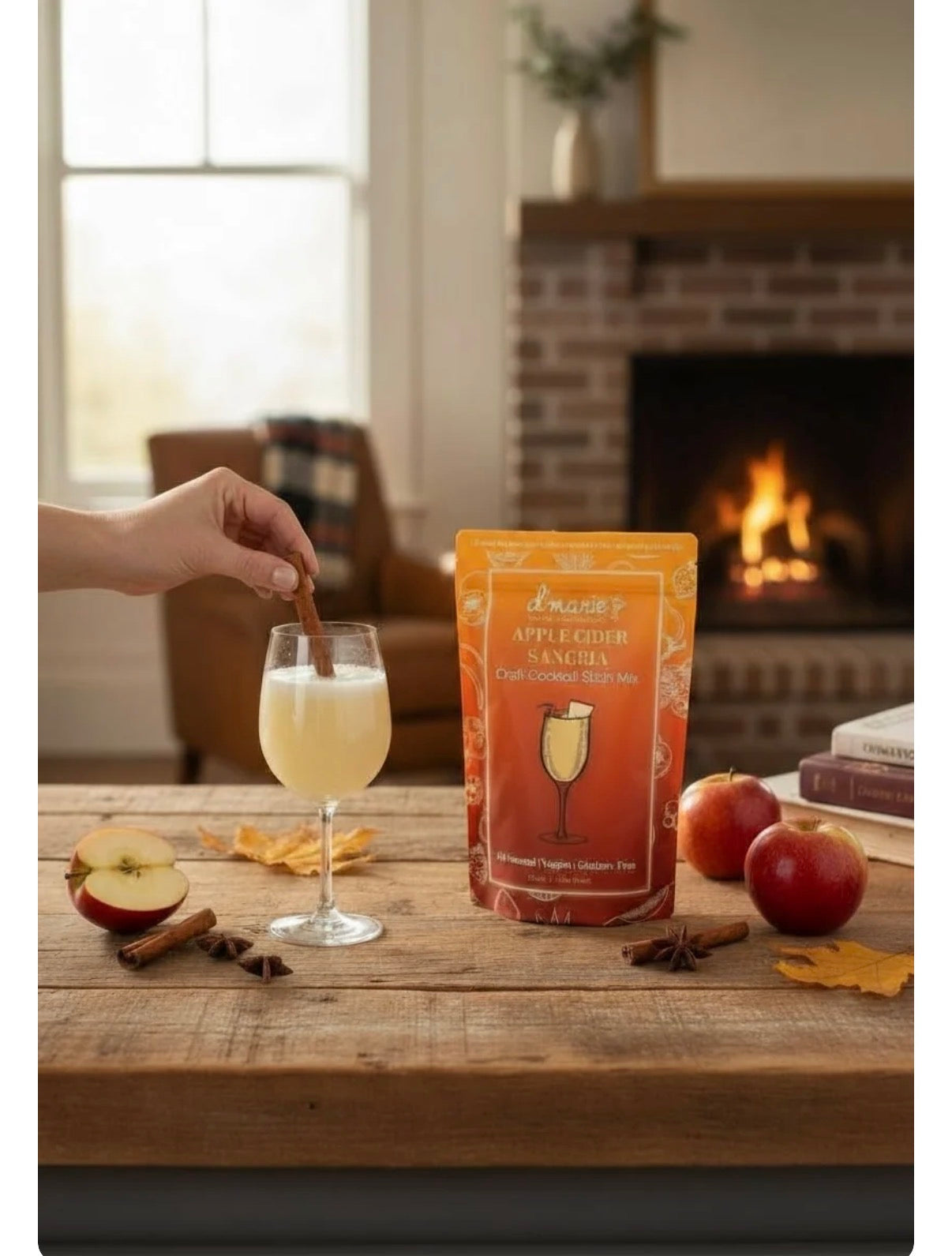 Apple Cider Sangria Cocktail Slush