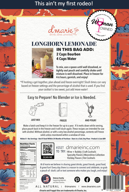 Longhorn Lemonade Cocktail Slush