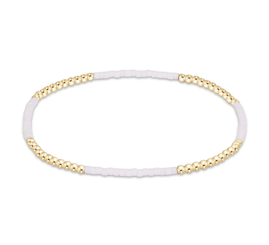 gameday hope blissful bracelet - white