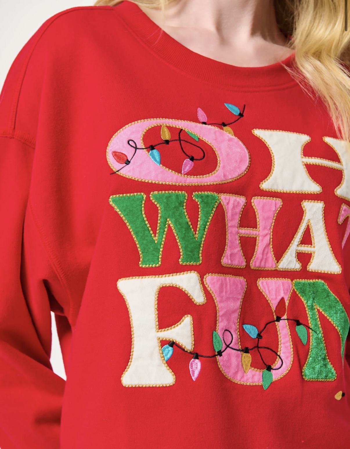 "Oh What Fun" Lounge Sweatshirt