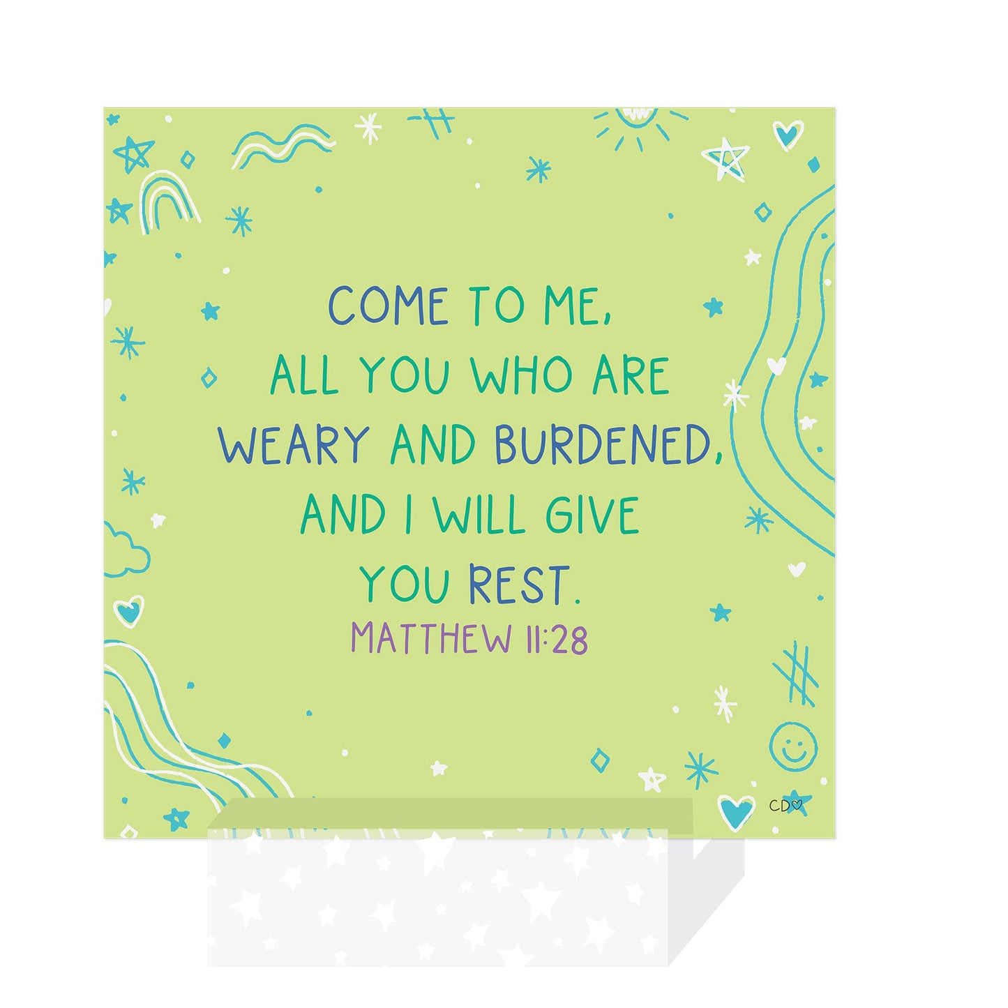 Verses for Mothers – Bible Verse Card Set with Display Stand