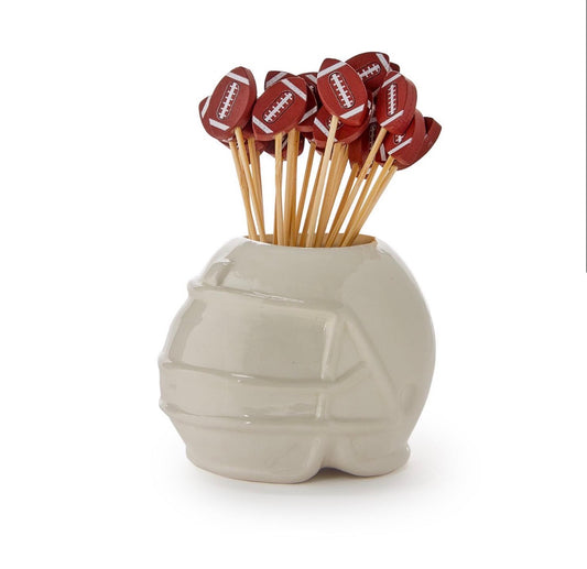FOOTBALL HELMET PICK HOLDER