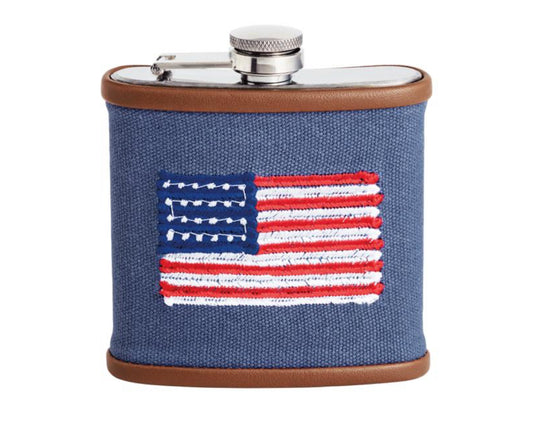 Embroidered Flask