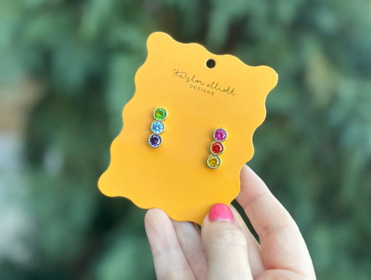 Claire Drop Earrings Large