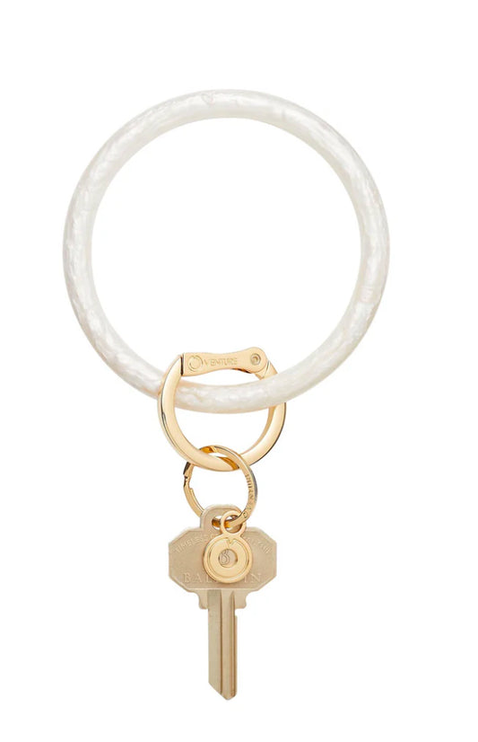 Resin Big O® Key Ring - Marshmello