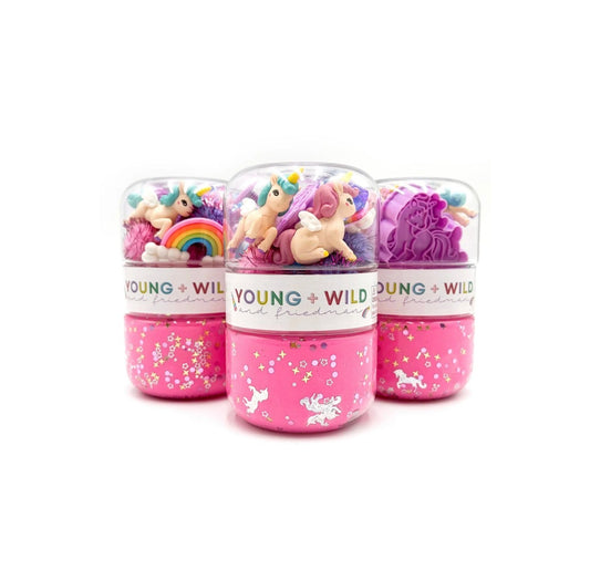 Rainbow Unicorn Grab & Go Dough Jar