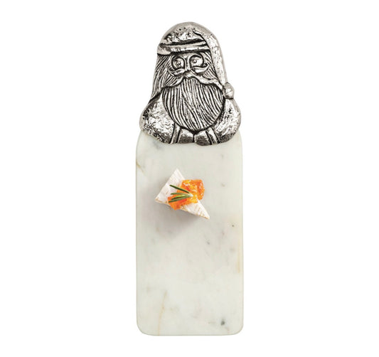 Metal Santa & Marble Board
