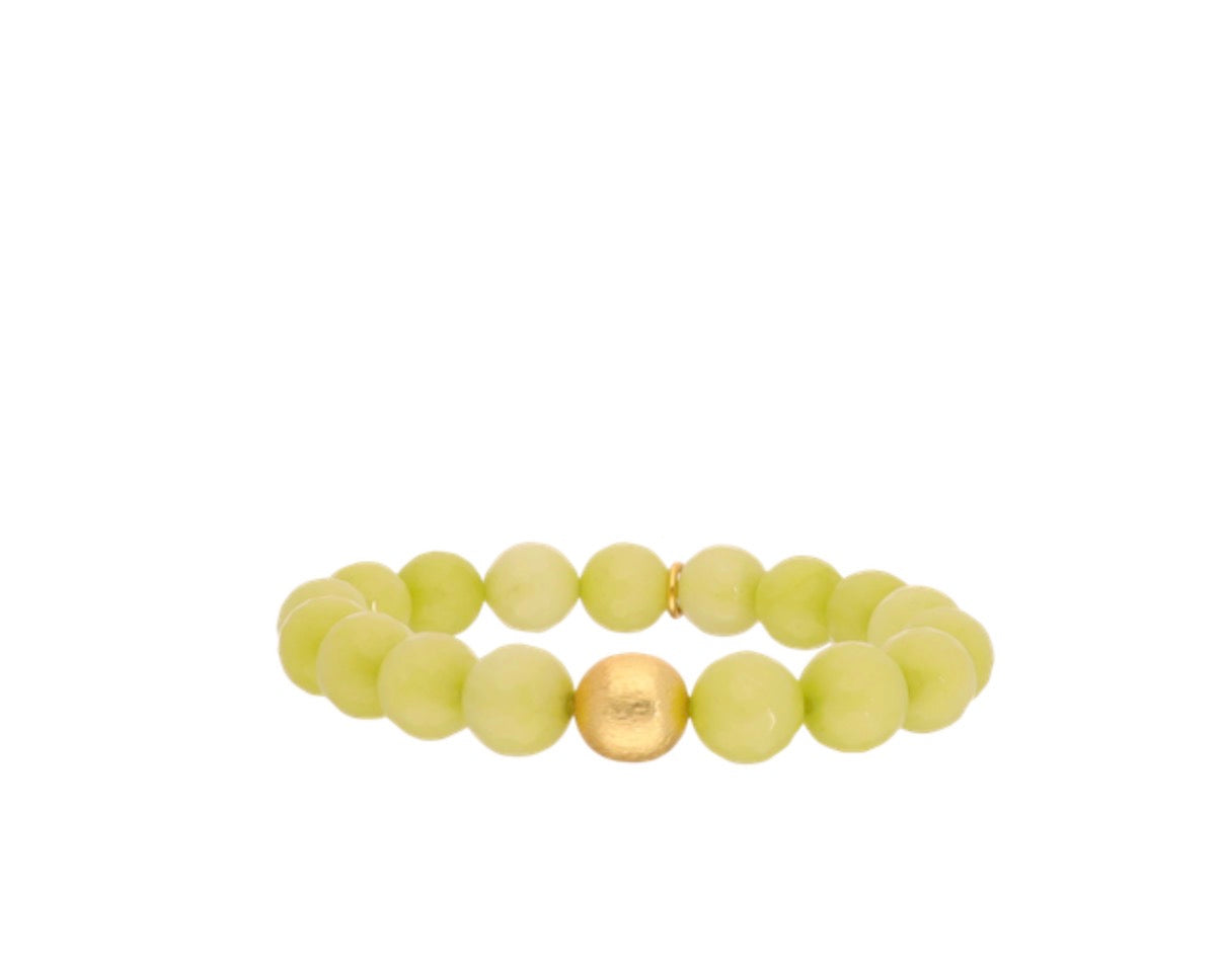 Bianca Beaded Bracelet- Apple