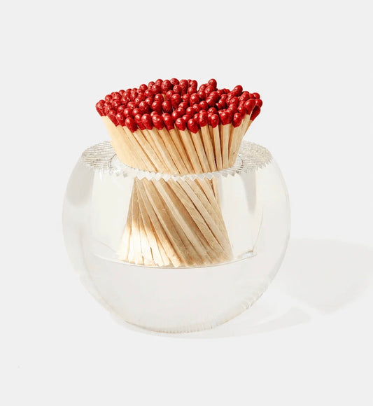 Round Match Striker - Metallic Red