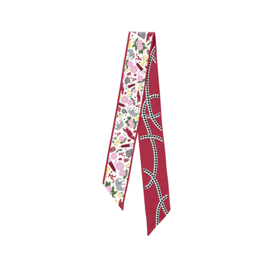 Alabama Skinny Scarf