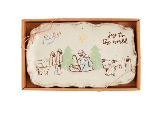 Nativity Plate