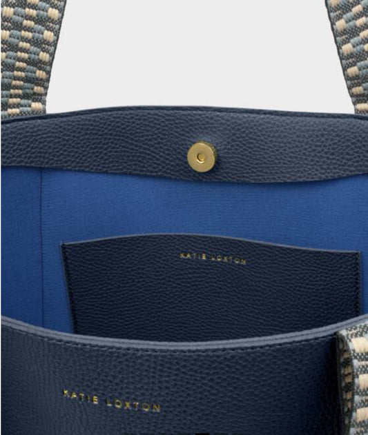 Hallie Tote- Navy