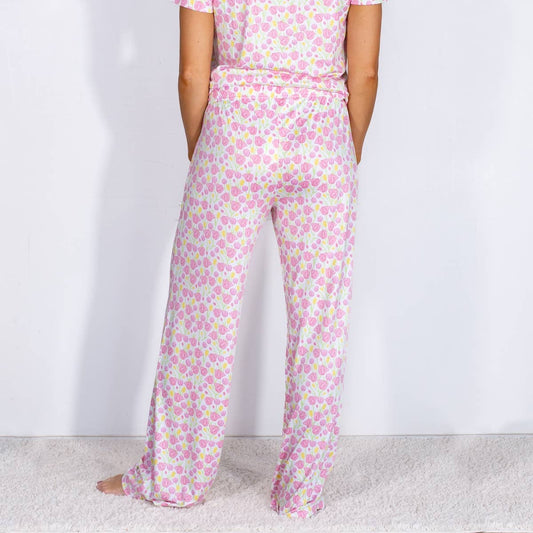 Tulip Fields Sleep Pants: Medium