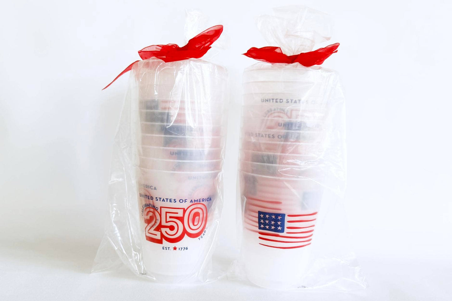 July 4th/Patriotic-America/USA 250 Frost Cup (10 ct bag)