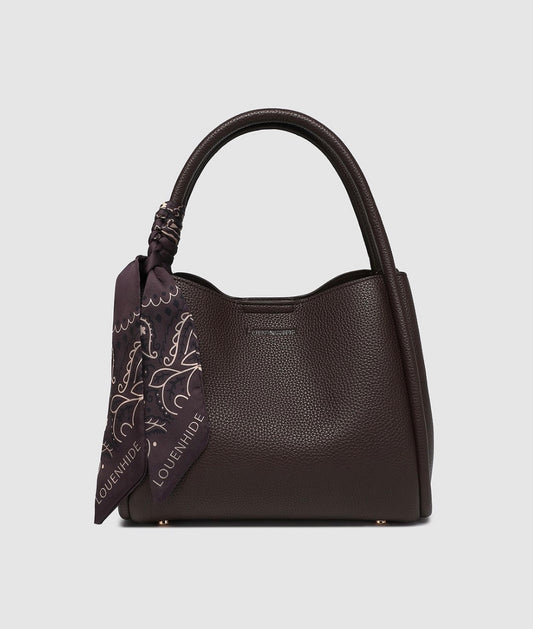 Steffie Mini Tote Bag- Chocolate