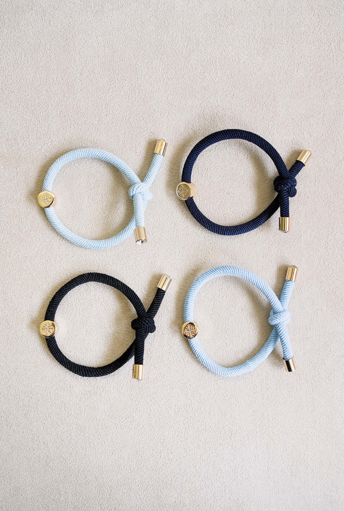 Smith & Co. Hair Tie Set - Blue