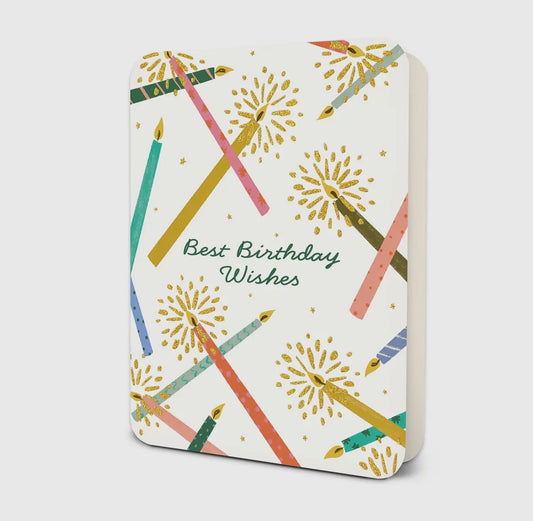 Sparkling Wish Deluxe Greeting Card