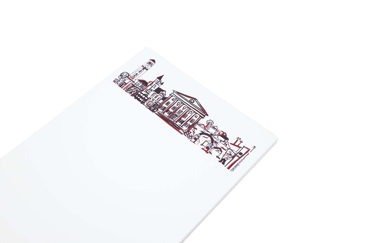 Campus Skyline Notepad-Univ of Mississippi-Ole Miss/Oxford