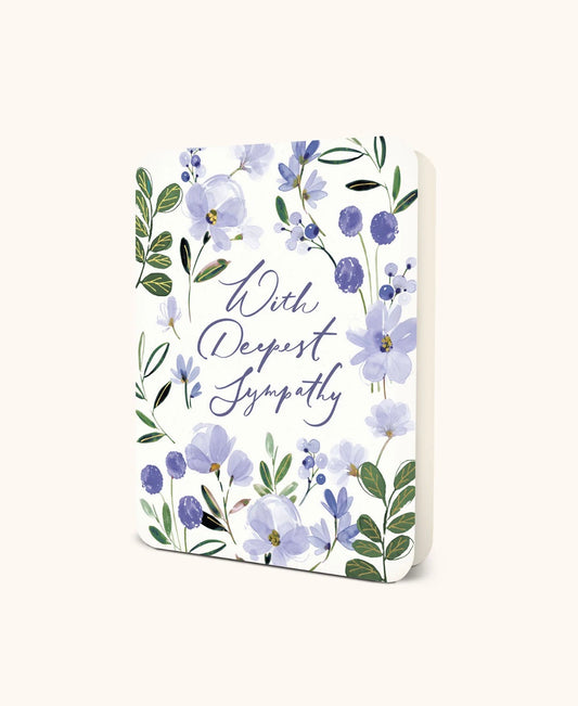 Tender Blooms Deluxe Greeting Card