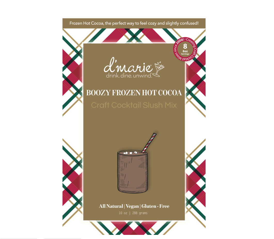 Boozy Frozen Hot Cocoa Slush