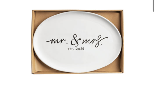 Mr & Mrs 2026 Platter