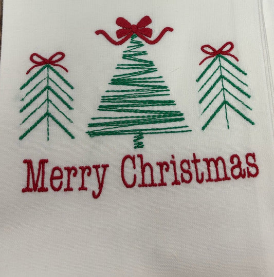 Tree Trio Tea Towel