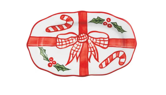 BOW HOLLY EVERYTHING PLATE