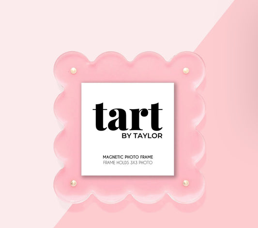 Mini Light Pink Acrylic Picture Frame