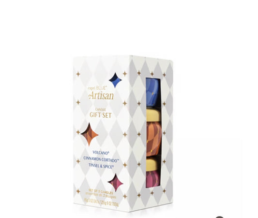 Artisan Winter Bazaar Mini Tin Set