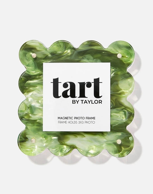 Green Marbled Mini Acrylic Picture Frame