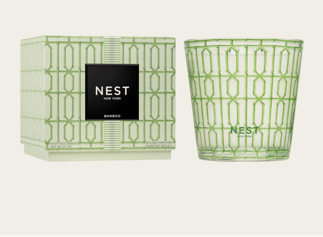 Bamboo Decorative Classic Candle