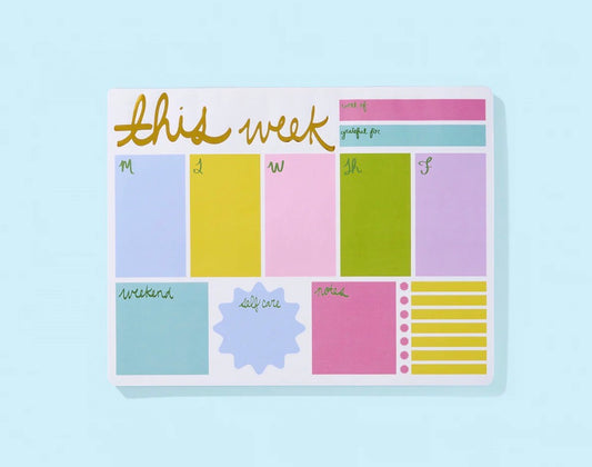 TED x Joy Creative Mallory Weekly Planner