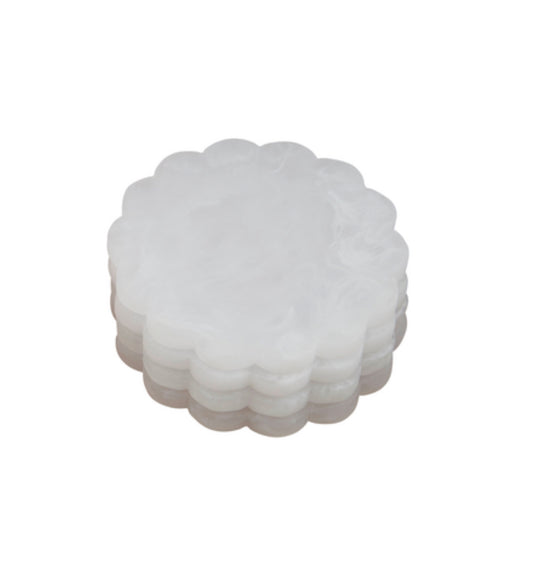 Scallop Resin Coaster