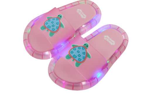 Light Up Toddler Sandals- Turtle