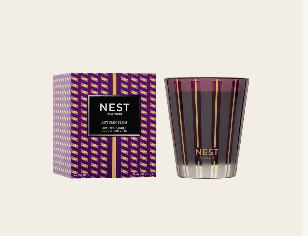 Autumn Plum Classic Candle