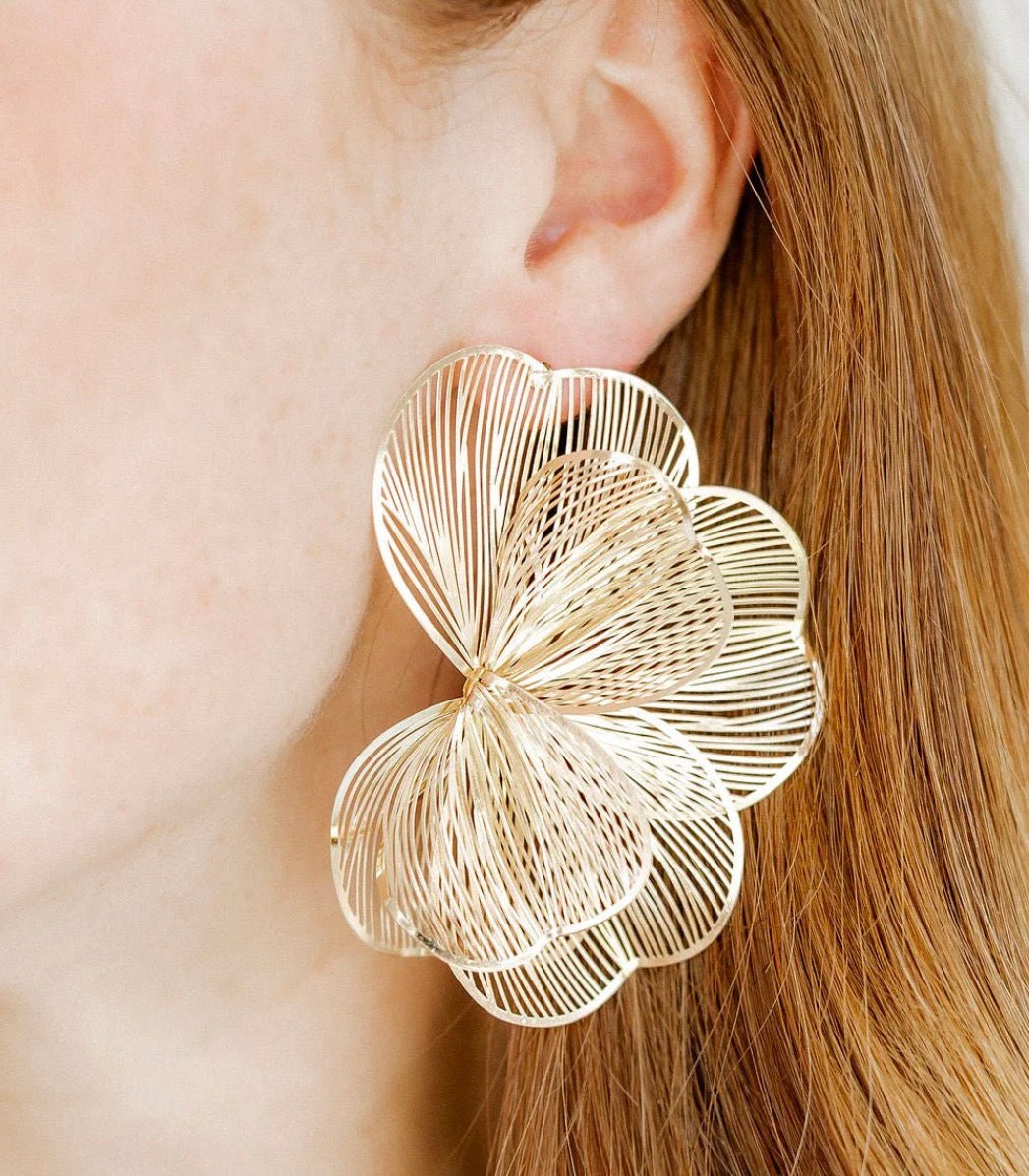 Amanda Flower- Statement Earring